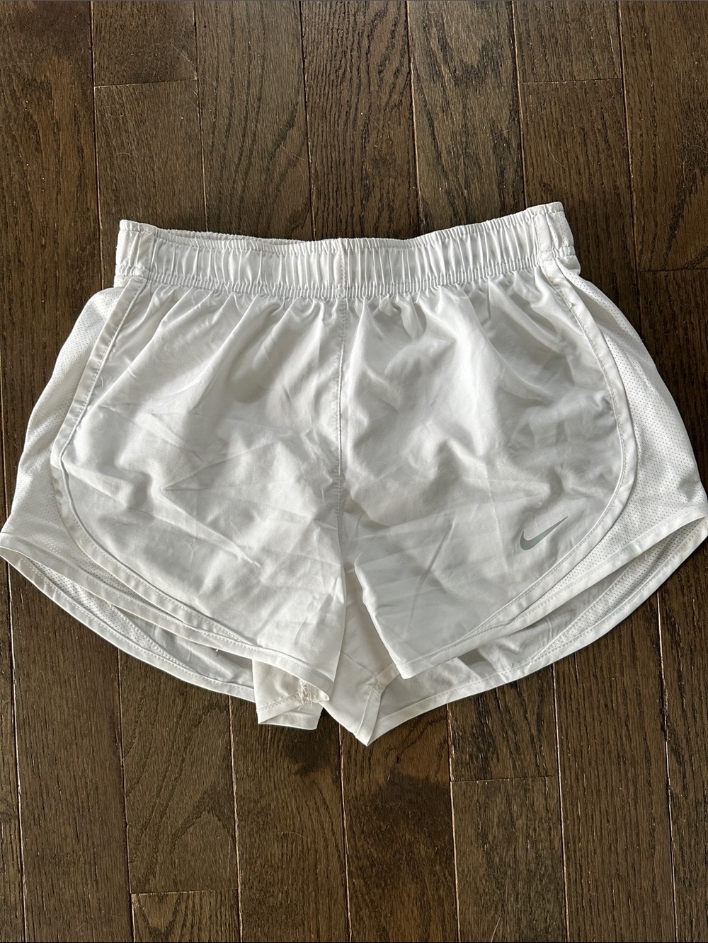 Nike Tempo White Women's Athletic Running Shorts XS